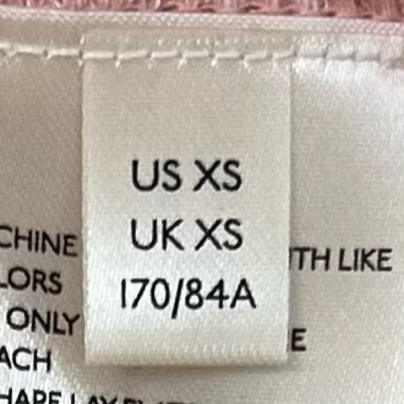 Maeve Anthropologie Pink Ribbed Cowl Neck Sweater Pullover Knit Top XS - Picture 7 of 10